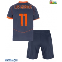 Inter Milan Luis Henrique #11 Tredjedraktsett Barn 2025-26 Kortermet (+ Korte bukser)